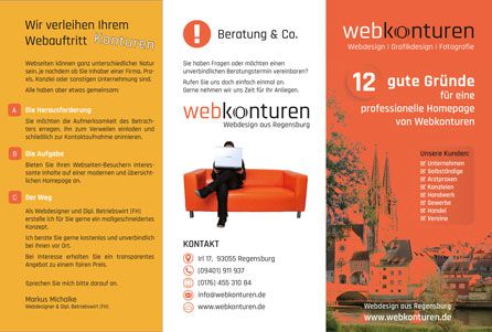 Infobroschüre webkonturen